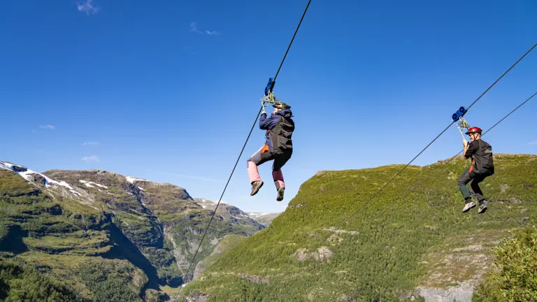 A scenic view of a landscape