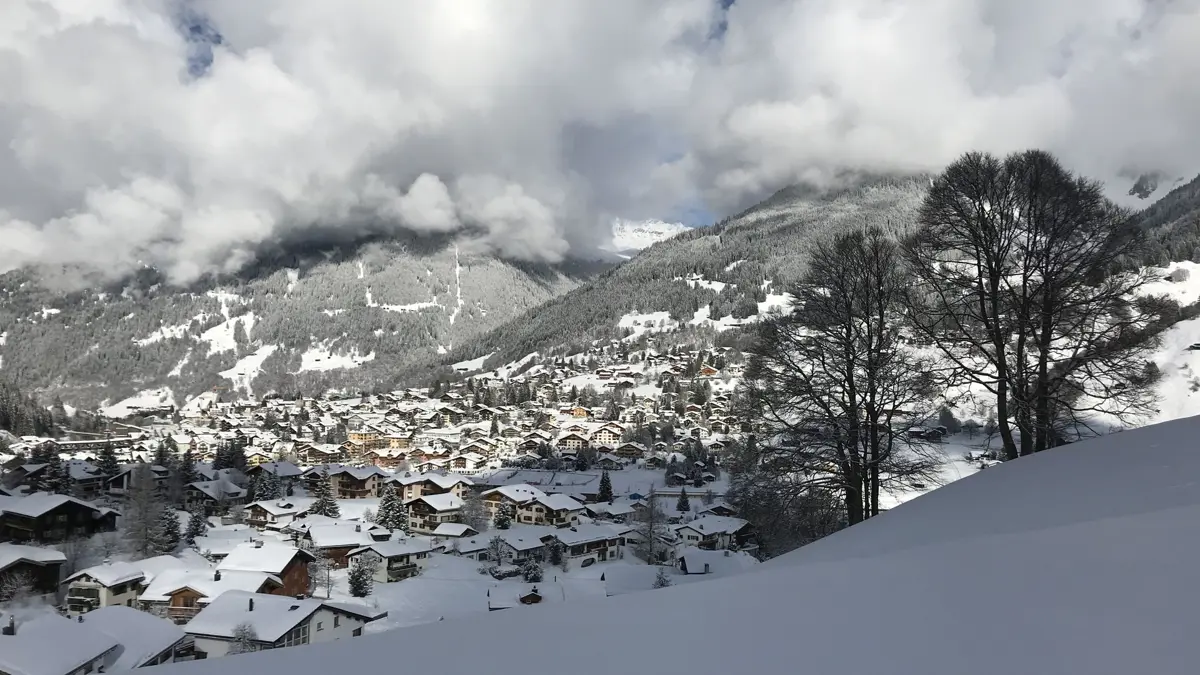 View over Klosters