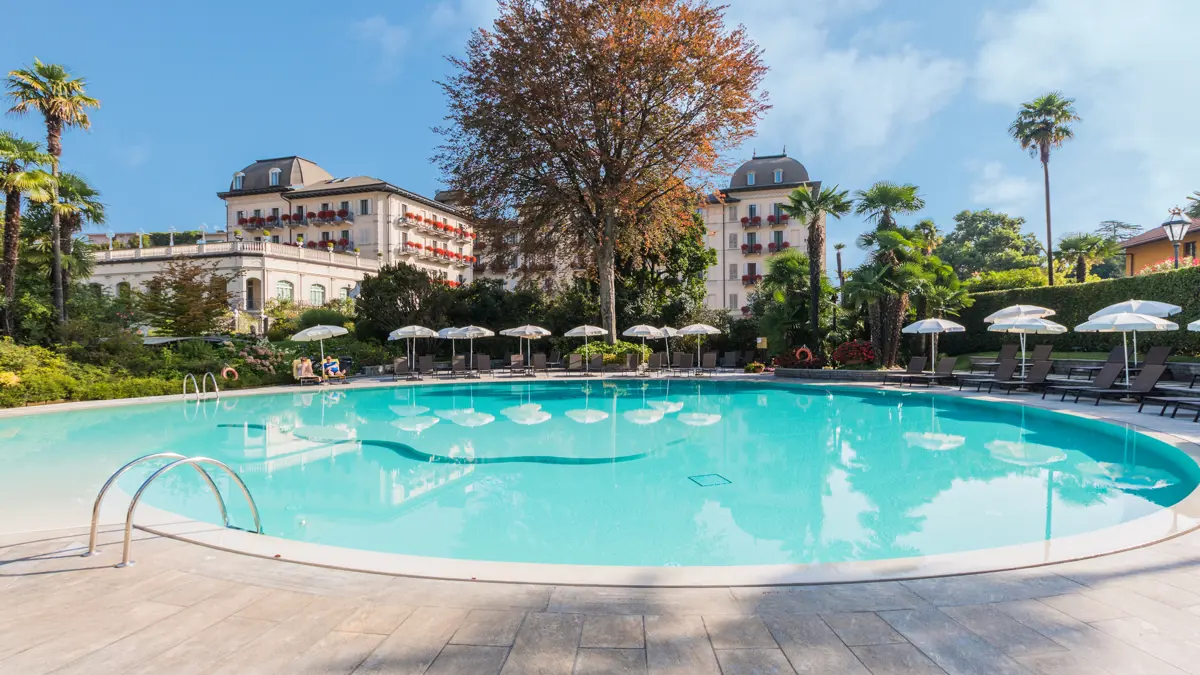Hotel Regina Palace Stresa Outdoor Pool