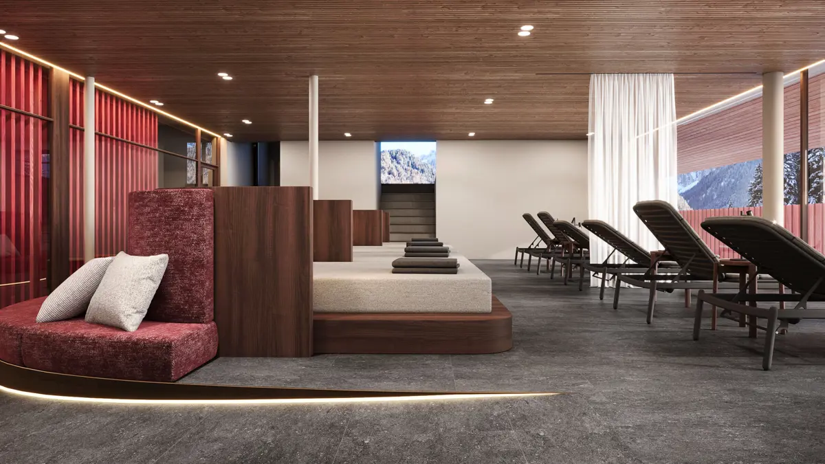 Oswald Grand Hotel Selva Dolomites Italy Relaxation Room (1)