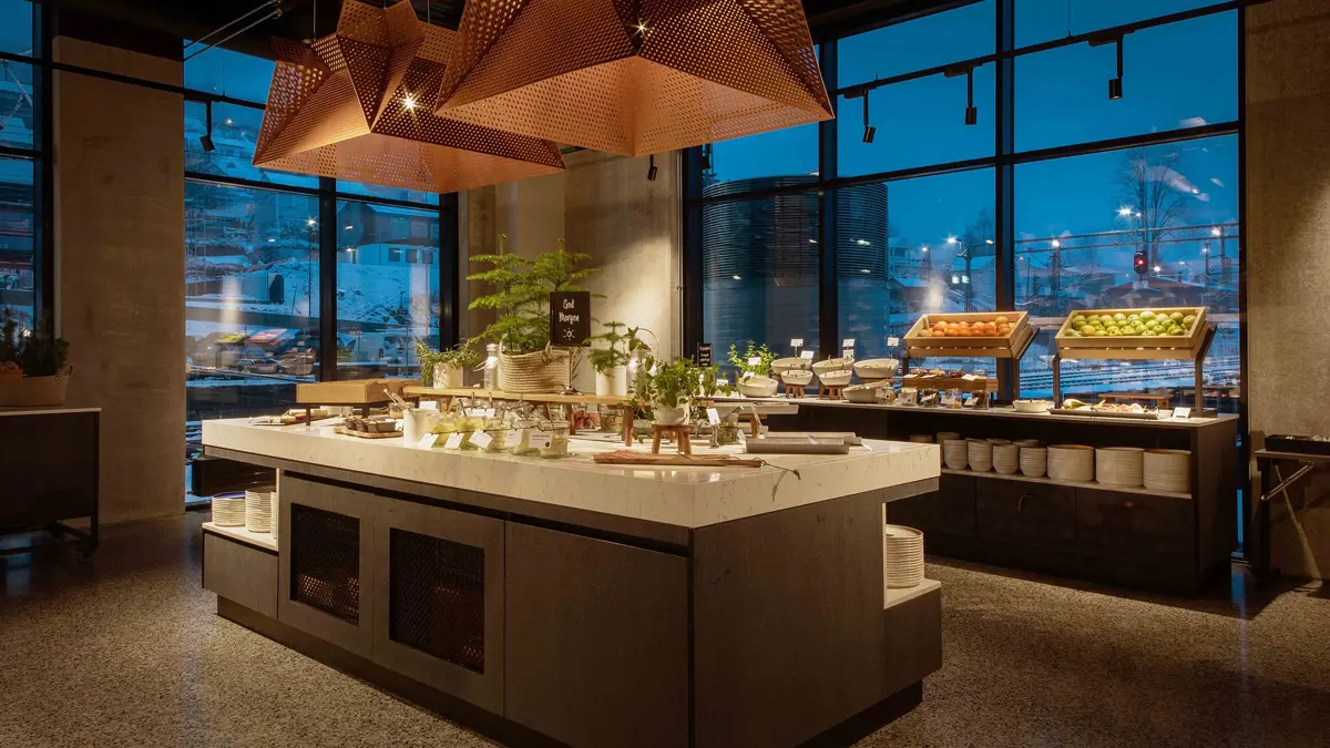 Scandic Voss Restaurant Buffet Breakfast 2