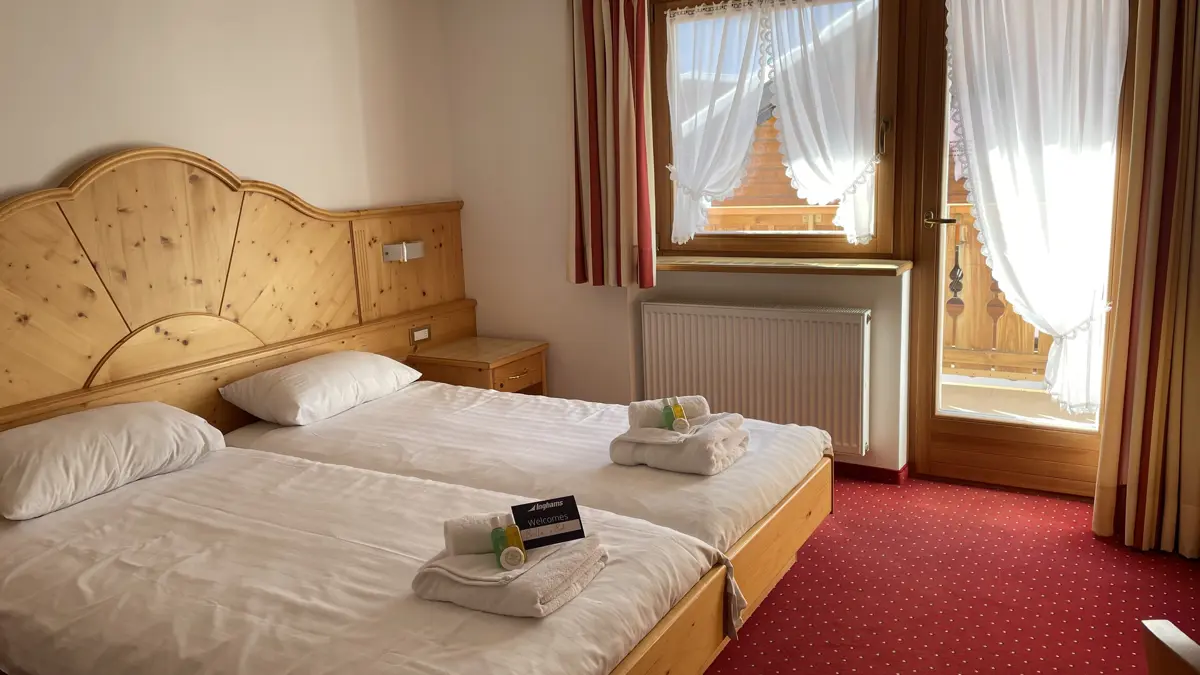 Inghams Italy Dolomites Selva Chalet Soldanella Room 20 Floor 1 SW Facing