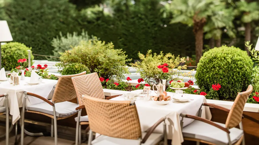 Hotel Meranerhof Merano Terrace [7]