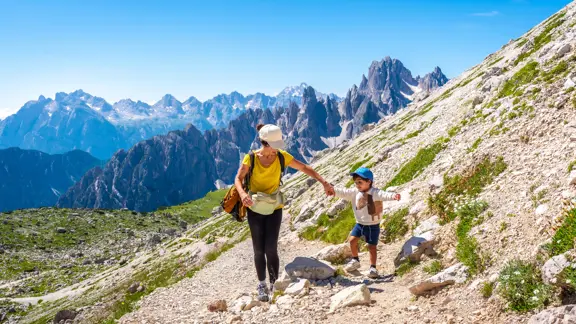 Drei Zinnen Scenic Trail Dolomites Italy