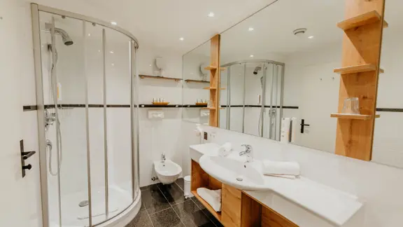 Junior suite bathroom