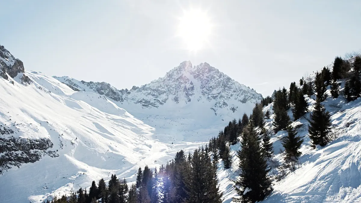 Courchevel Mountain Views
