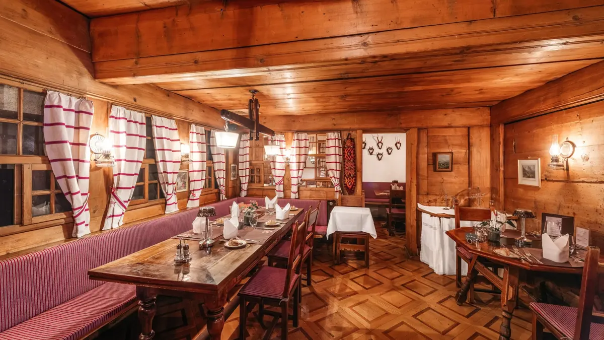 Hotel Kreuz And Post Grindelwald Challis Stubli A La Carte Restaurant