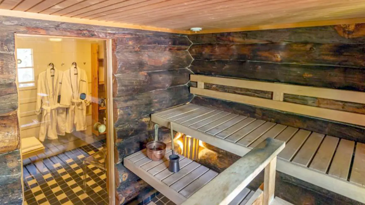 Kuukkeli Log Cabins Saariselka Premium Suite Sauna