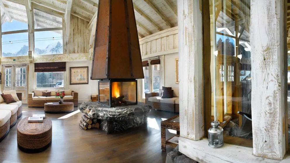 Le Hameau De Pierre Blanche Apartments Chamonix Residence Lounge [3]