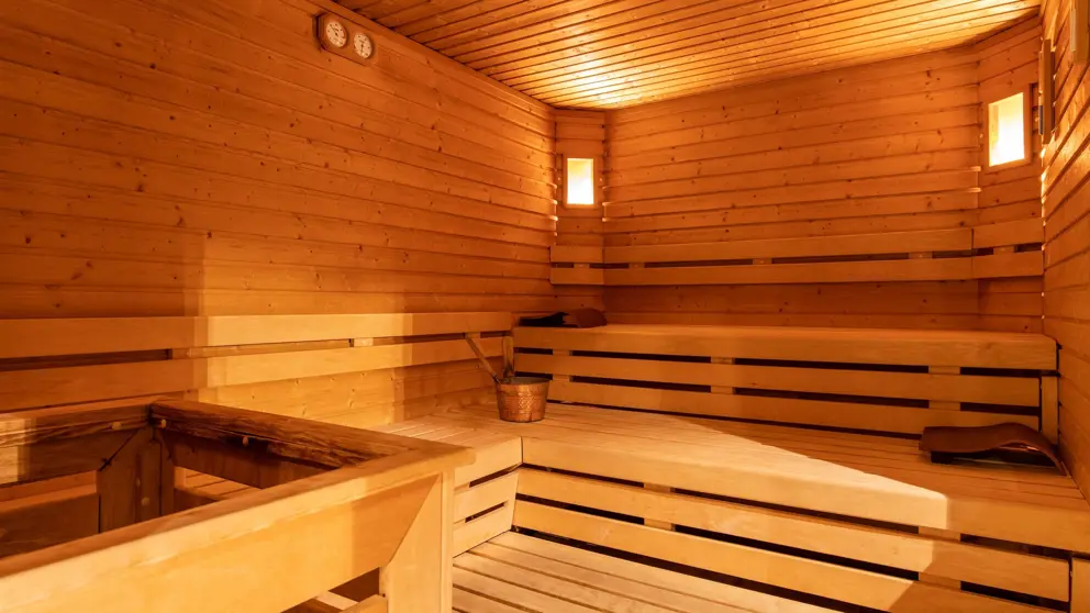 Italy, Dolomites, Selva, Hotel Somont, Sauna [9]