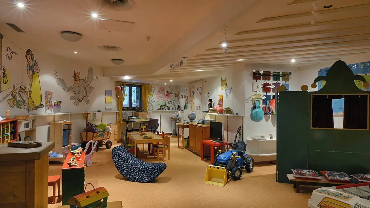 Hotel Silvretta Park Klosters Playroom