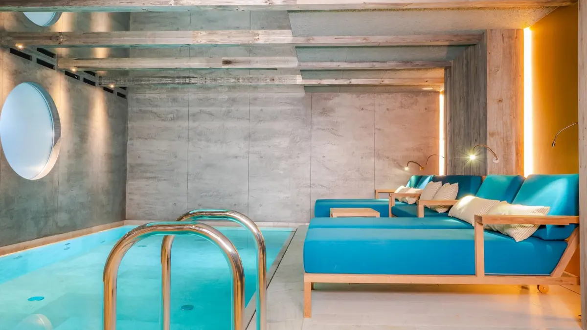 Mountain Home Villa Anna Selva Indoor Pool