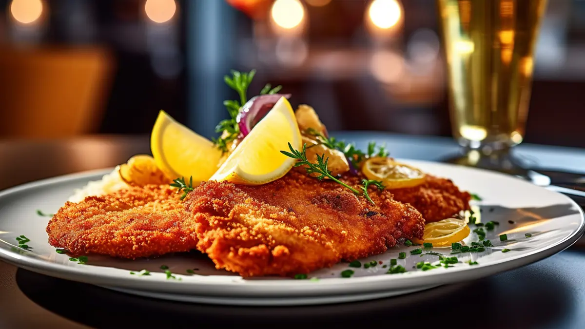 Wiener Schnitzel Austrian Food