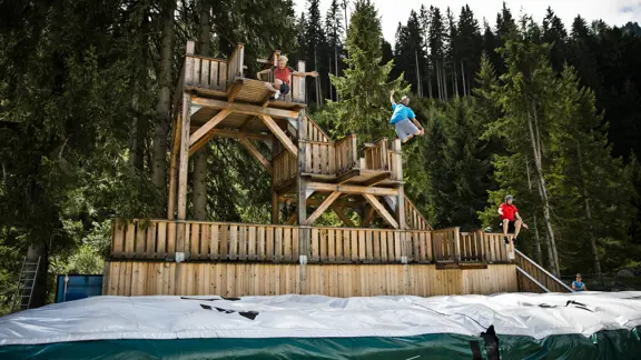 Saalbach Hinterglemm Jump And Slide Park