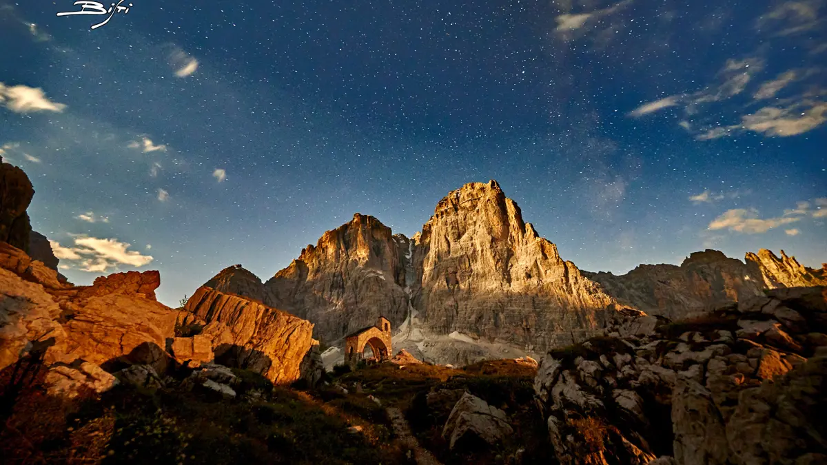 Glorious views in Madonna Di Campiglio
