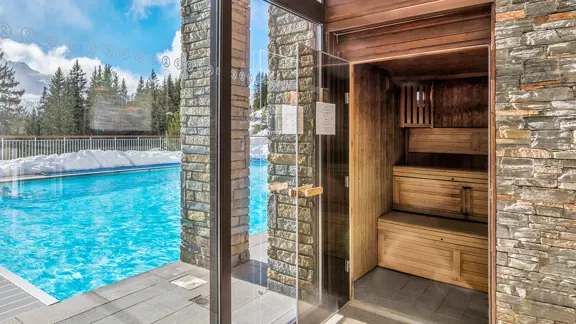 Montsoleil Terrasses D'eos Apartments Flaine Wellness Area Sauna