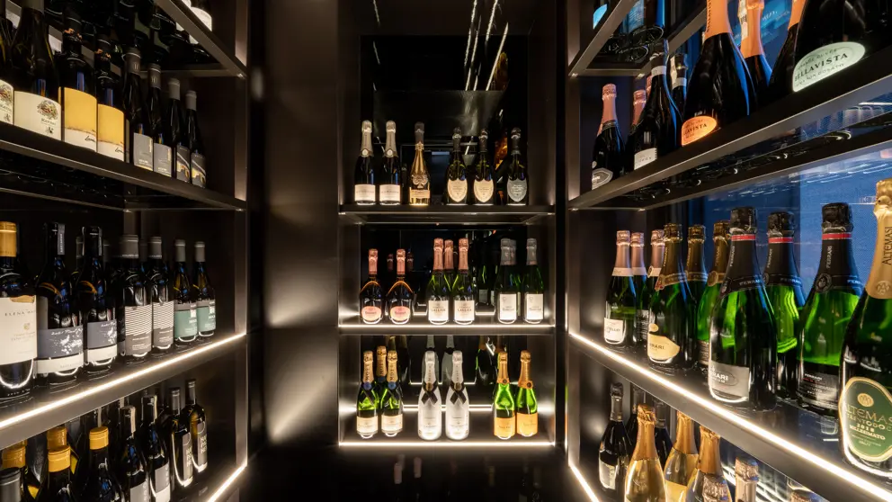Italy, Dolomites, Selva, Hotel Stella, Wine Cellar [6]