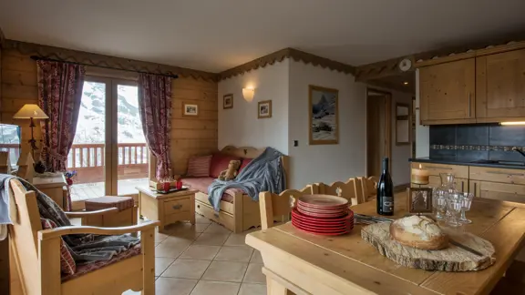 Two bedroom silver apartment