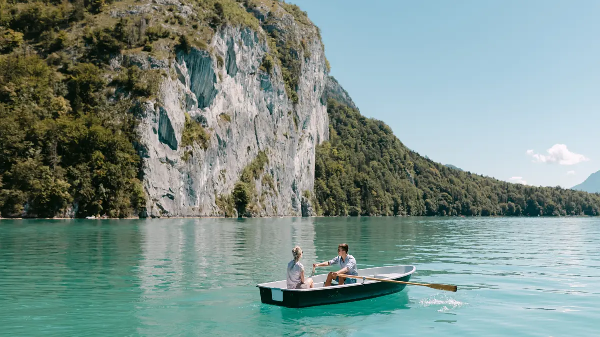 St.Gilgen Rowing Boat On Wolfgangsee