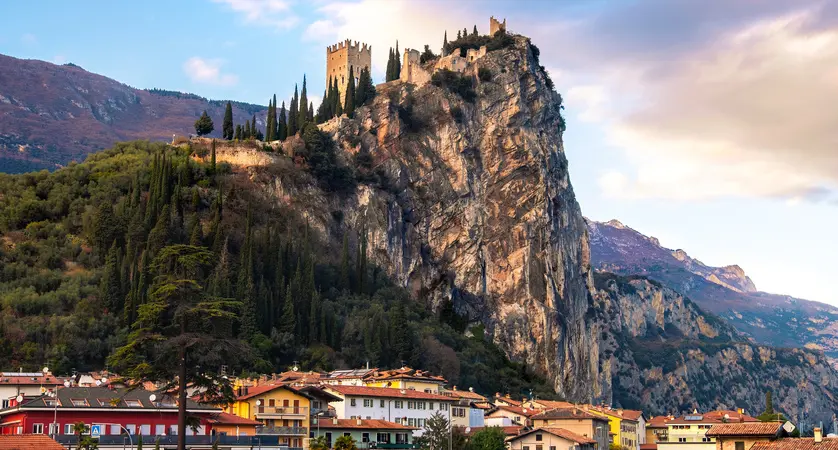 Arco Castle, Trentino, Lake Garda, Italy