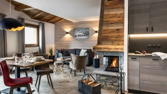 Two bedroom superior apartments with fireplace