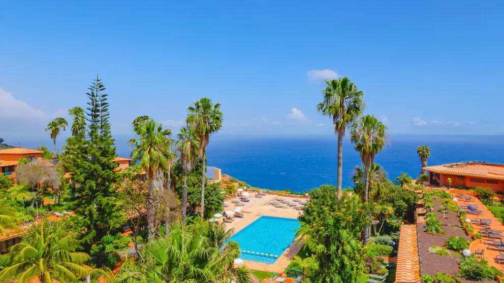 Quinta Splendida Canico Outdoor Pool With Beach View  [1]