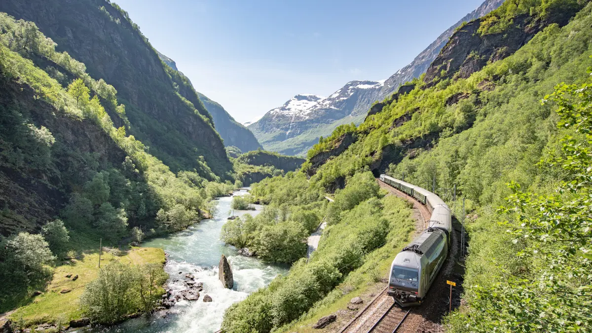 Flam Aurland Norway Flam Railway Copyright @Norwaysbest.Com Sverre Hjørnevik