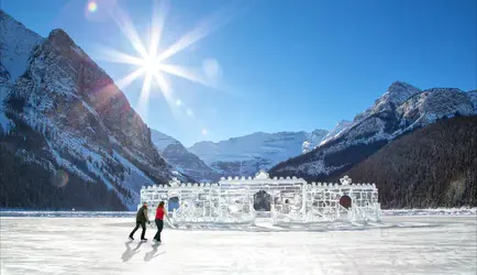 Fairmont Chateau Lake Louise Ski Big 3 Ice Skating [8]