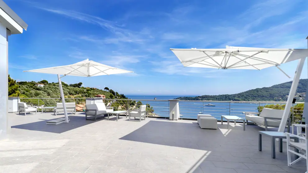 Cristallo Park Hotel, Portovenere, Terrace with Sea Views [2]