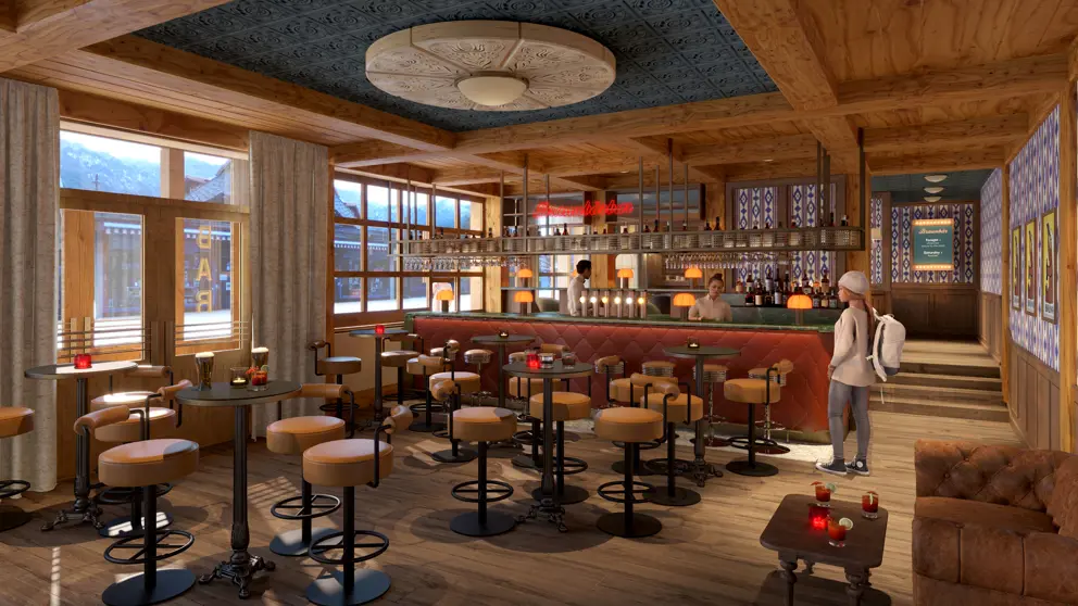 Braunbär Hotel Spa Wengen Bar [5]