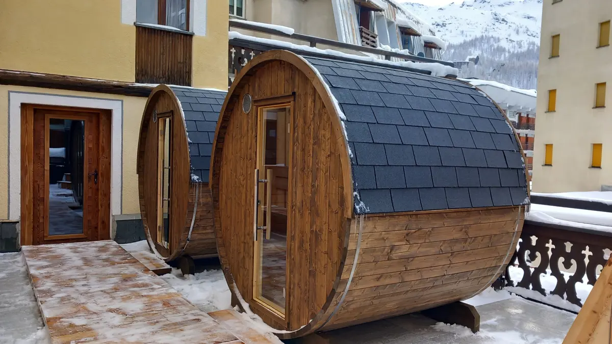 Hotel Grivola Cervinia Outdoor Sauna