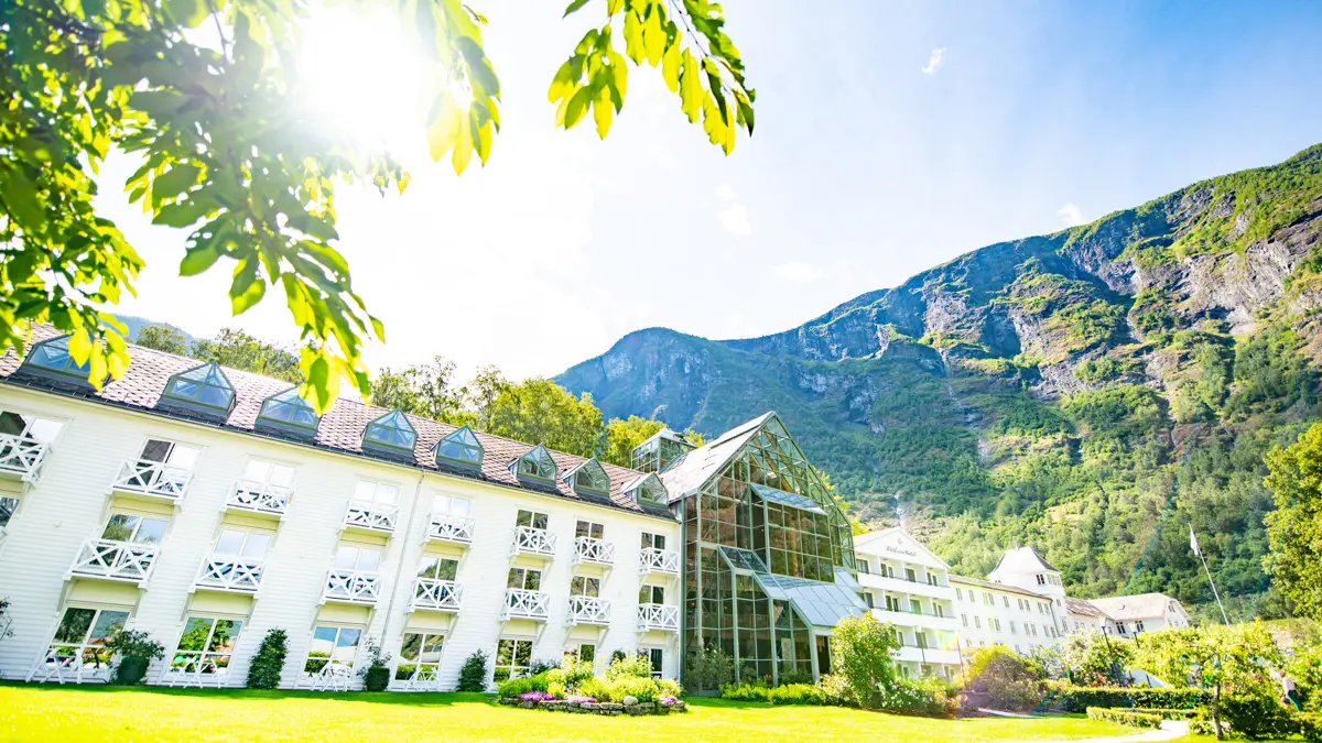 Fretheim Hotel Flam Aurland Exterior Copyright @Norwaysbest 3
