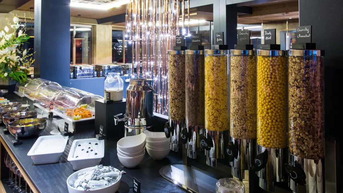 Hôtel Taj I Mah Les Arcs Buffet 2