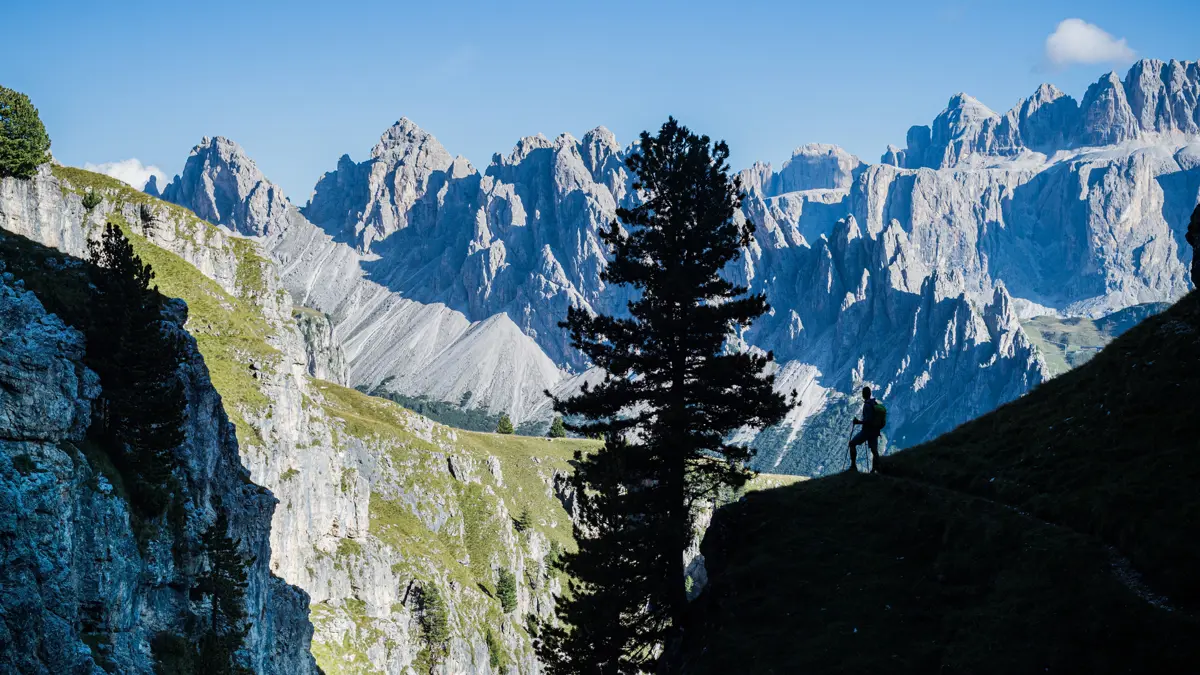 Selva Val Gardena, Dolomites, Amazing Views In The Mountains Around Wolkenstein