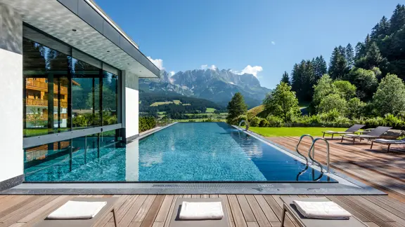 Hotel Der Bar Ellmau Infinity Pool