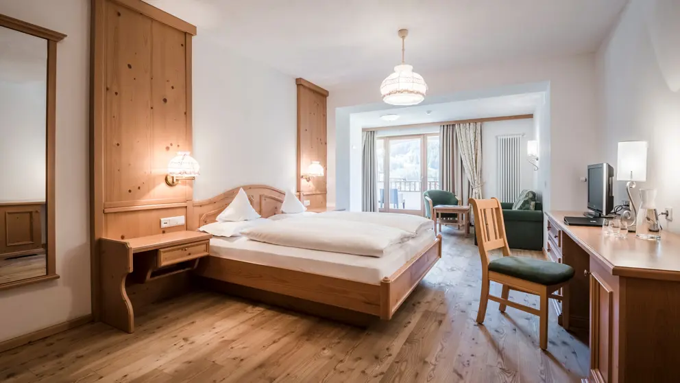 Inghams Italy Dolomites Hotel Mareo Superior Bedroom [8]