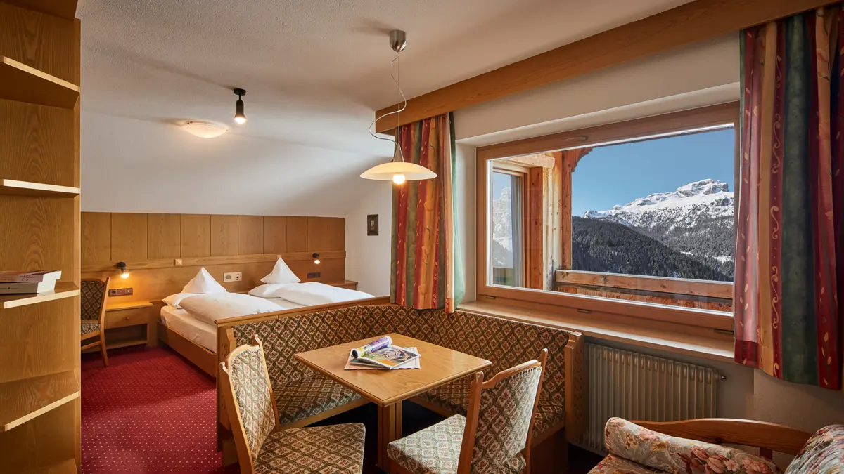 Pension Angelo Corvara Dolomites Standard Double Room