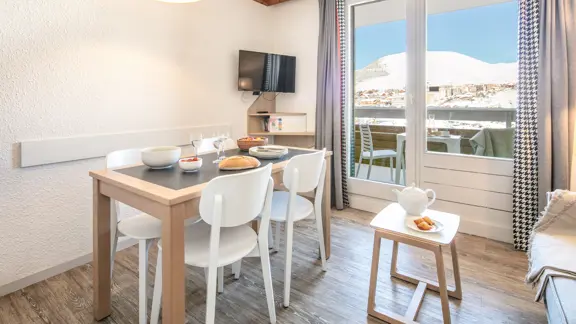 Studio apartment interior