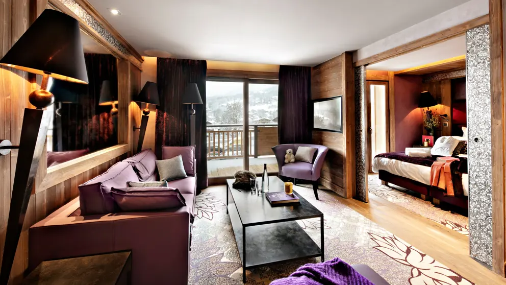 Les Suites Dalexane Family Suite Lounge [1]