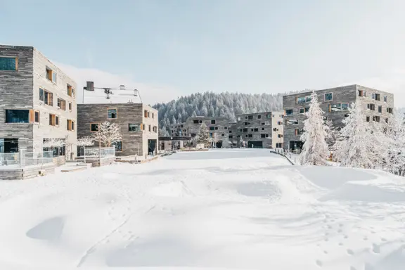 Laax Switzerland Rocks Resort Exterior LAAX Weisse Arena Gruppe (1)