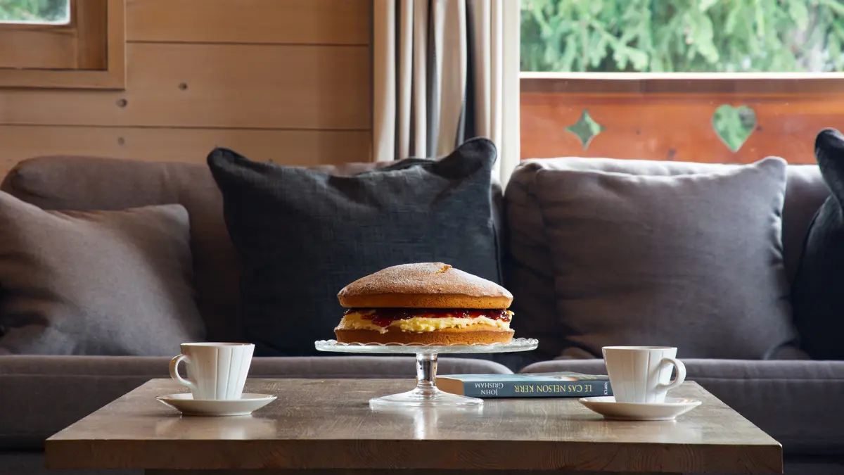Chalet Le Cedre Blanc Meribel Afternoon Tea
