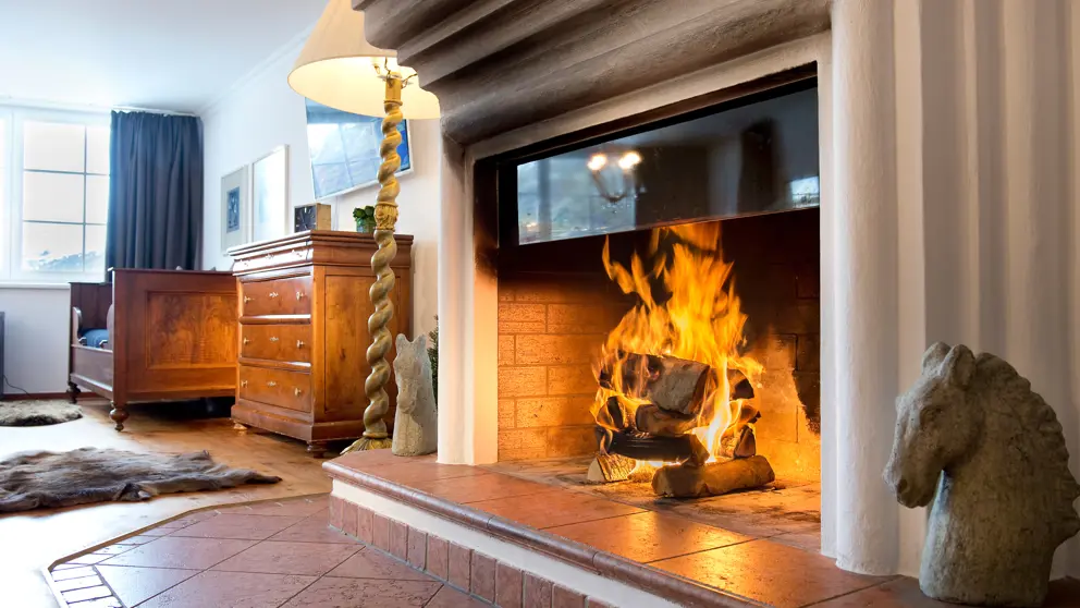 Hotel Bergwelt Obergurgl Fireplace [1]