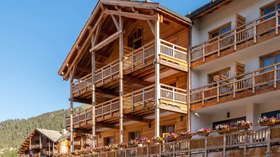 Hotel Chalet Blanc Montgenevre Exterior