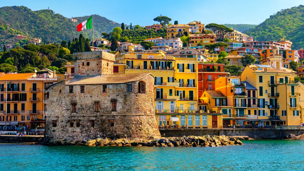 Rapallo Castle, Liguria, Italy, Holidays by the coast