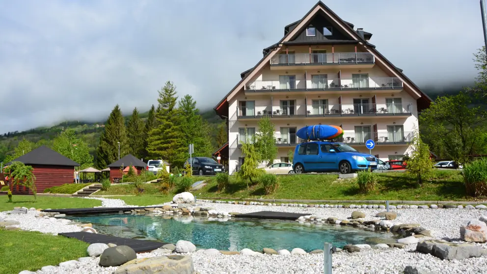Hotel Mangart Bovec Outdoor Natural Pool [2]