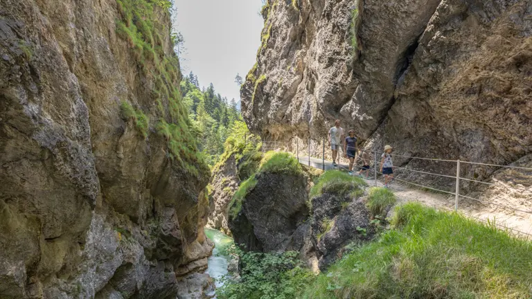 A scenic view of a landscape