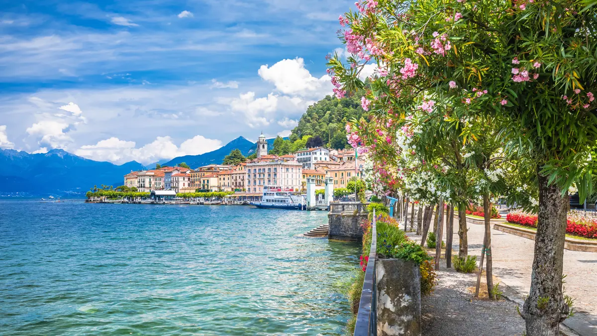 Bellagio Lake Como Lakeside Promenade 1