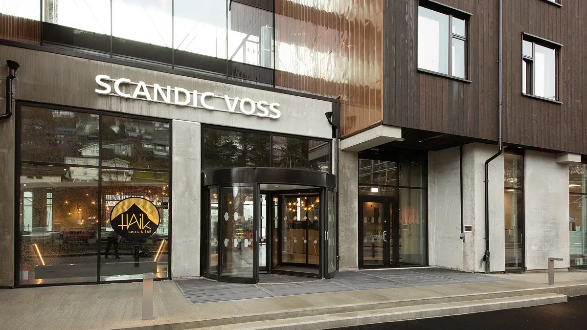 Scandic Hotel Voss Entrance