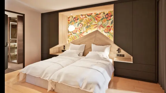 Apartment bedroom - Artist impression