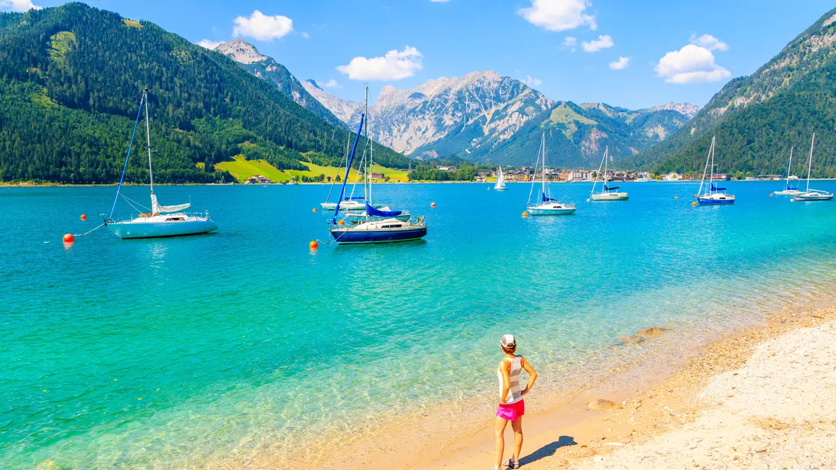 Pertisau Boats On Achensee Adobestock 223616074